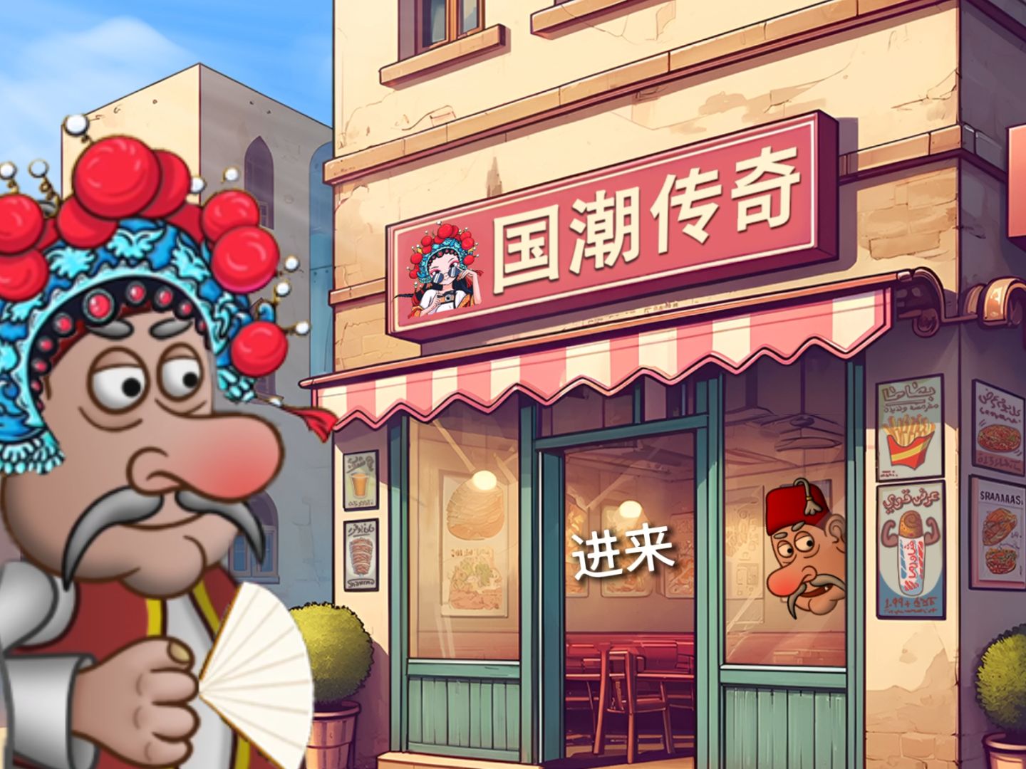 国潮沙威玛传奇/Shawarma Legend-苏白资源网