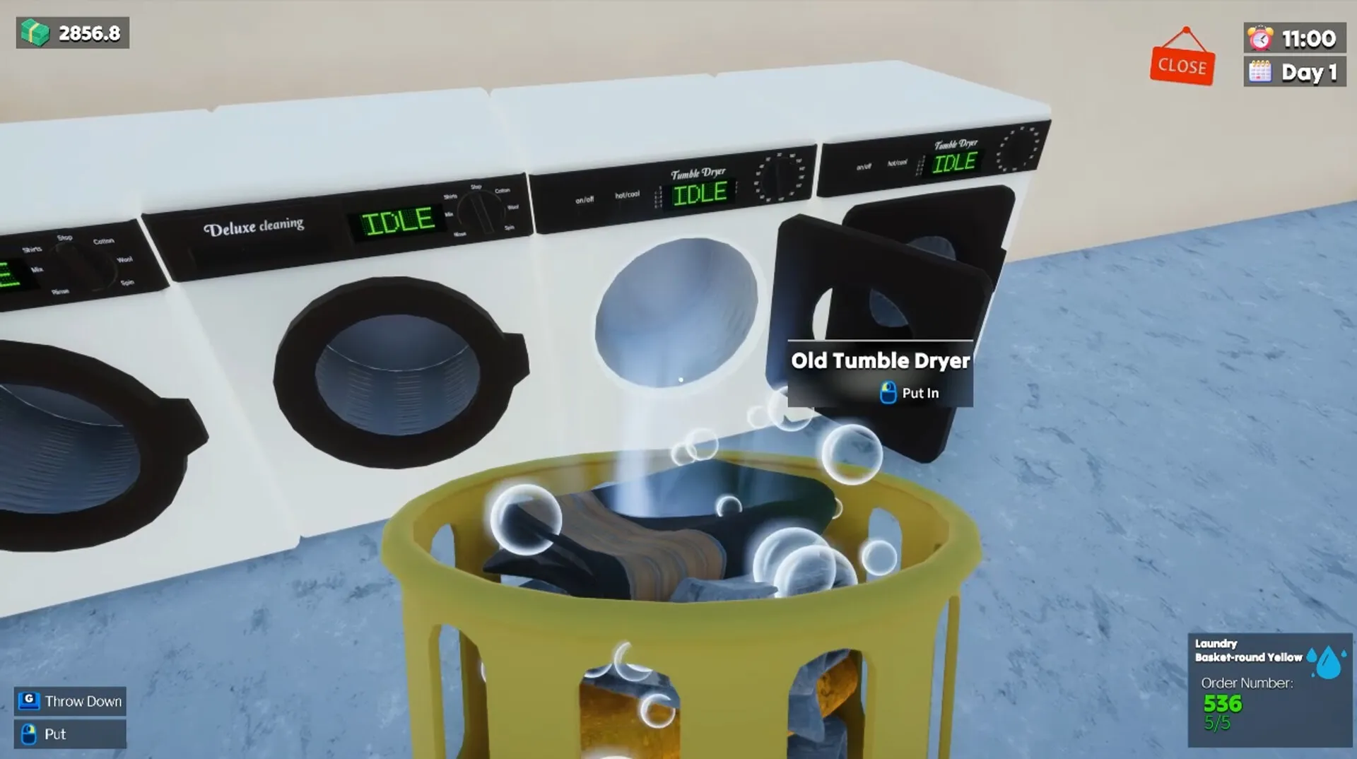 图片[1]-洗衣店模拟器：洗刷刷！/Laundry & Supermarket Simulator-苏白资源